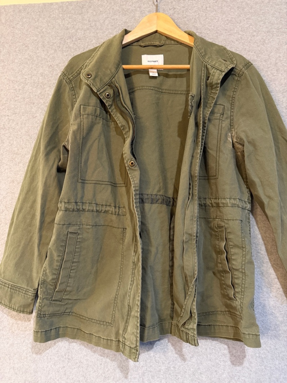 Old Navy Army Green Lightweight Field Jacket